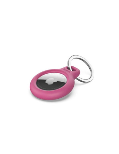 Llavero belkin f8w973btpnk apple airtag rosa