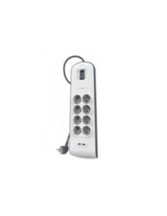 Regleta alimentacion belkin bsv804vf2m - v2 8 tomas