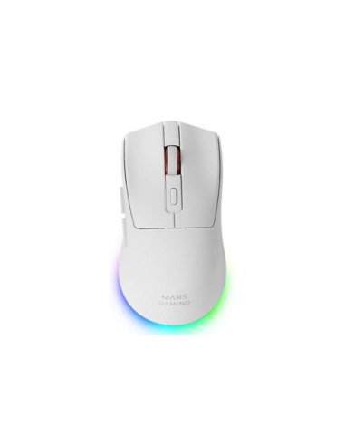 Raton inalambrico mars gaming mm - t3w blanco