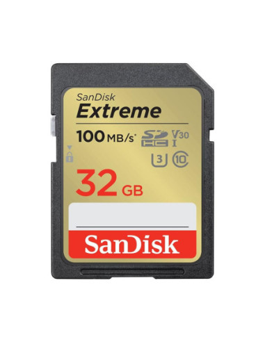 Tarjeta memoria flash sandisk extreme 32gb