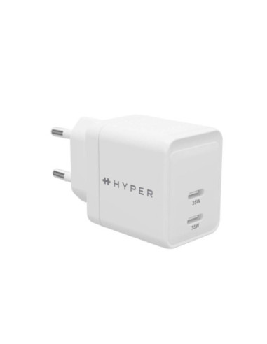 Cargador hyper 35w 2x usb tipo