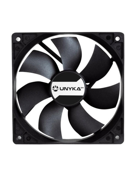 Ventilador caja unykach 120mm negro