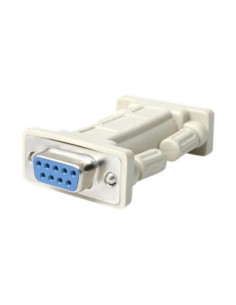 Adaptador rs232 startech hembra - hembra