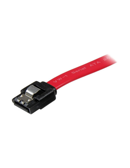 Cable sata startech 0.20m macho - macho rojo