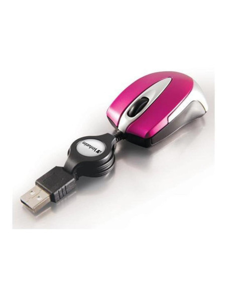 Raton verbatim go mini rosa