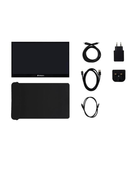 Monitor led portatil 17.3 pulgadas verbatim ips