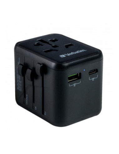 Cargador universal verbatim uta - 02 20w