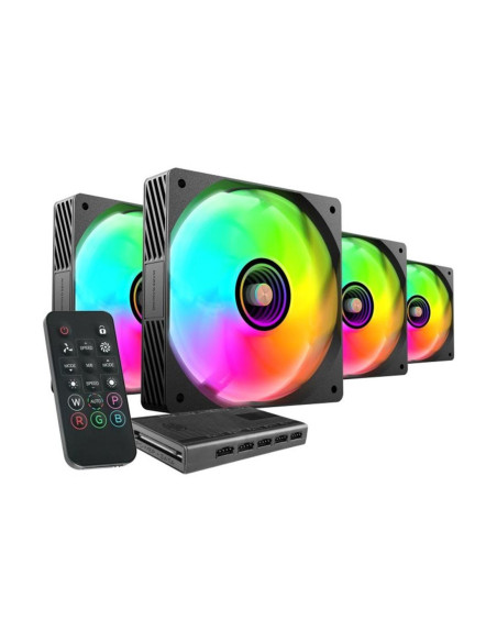 Ventilador mars gaming mf3dprokit argb 4x