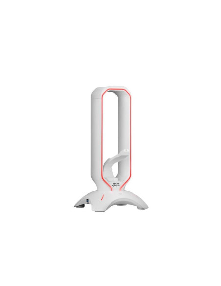 Soporte auriculares mars gaming mhhpro white
