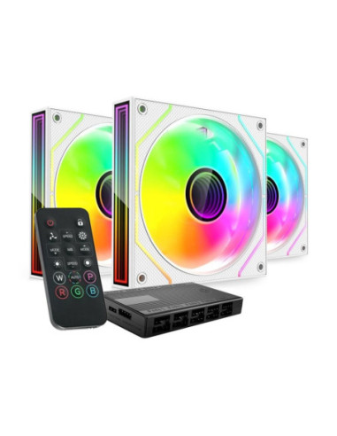 Ventilador caja mars gaming mf3dprokit argb