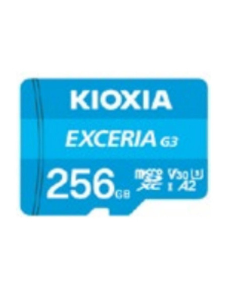 Tarjeta memoria micro sd kioxia 256gb