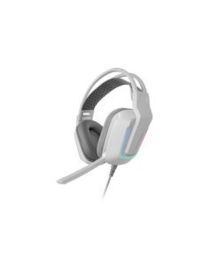 Auriculares mars gaming mhstrikew frgb blanco