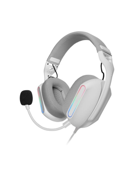 Auriculares mars gaming mhpro argb blanco