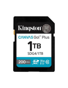 Tarjeta memoria sdxc 1tb kingston canvas