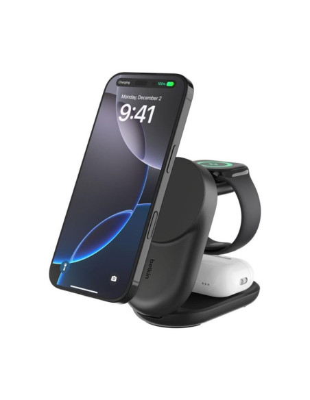 Base carga belkin wiz037kq ultracharge negro