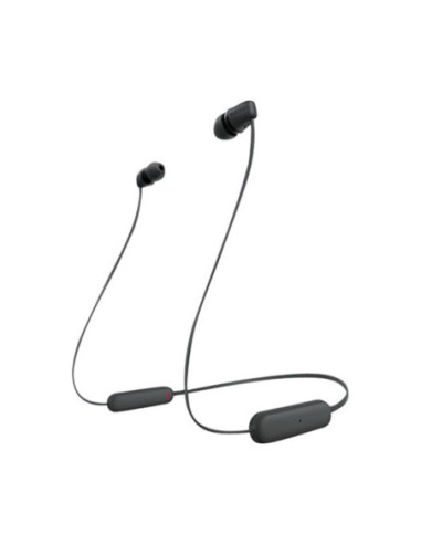 Auriculares sony wi - c100 inalambrico negro