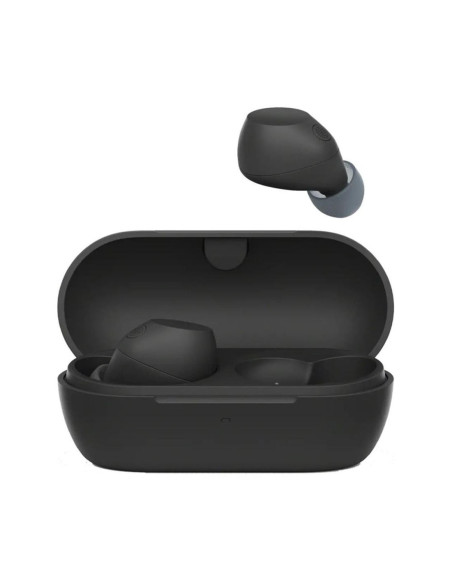Auriculares sony wf - c710n inalambrico negro