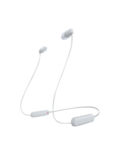 Auriculares sony wi - c100 inalambrico blanco