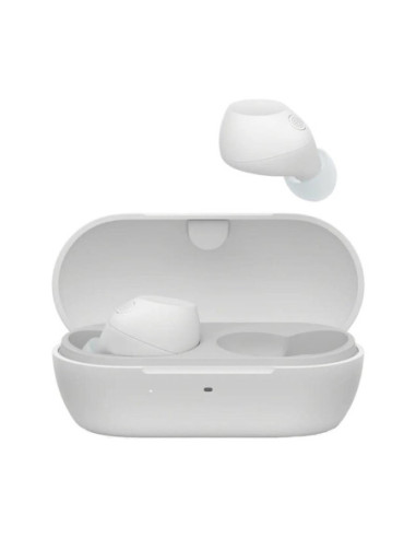 Auriculares sony wf - c710n inalambrico blanco