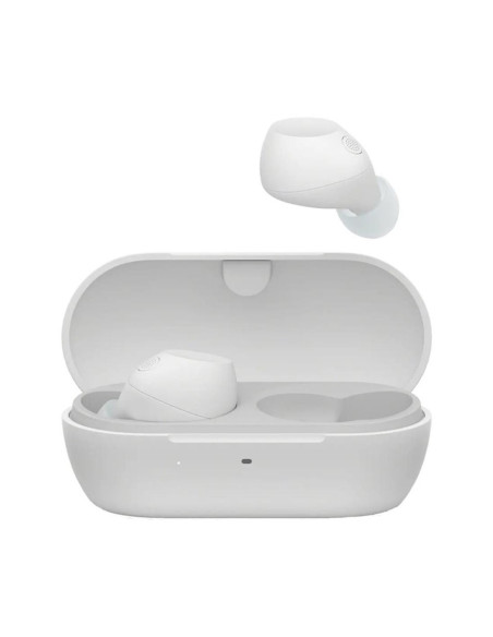 Auriculares sony wf - c710n inalambrico blanco