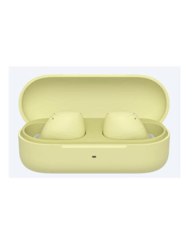 Auriculares sony wf - c510 inalambrico amarillo