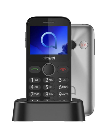 Alcatel 2020X Telefono Movil 2.4" QVGA Silver