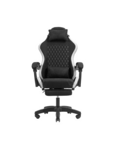 Silla mars gaming mgcxfgrbl negra blanca