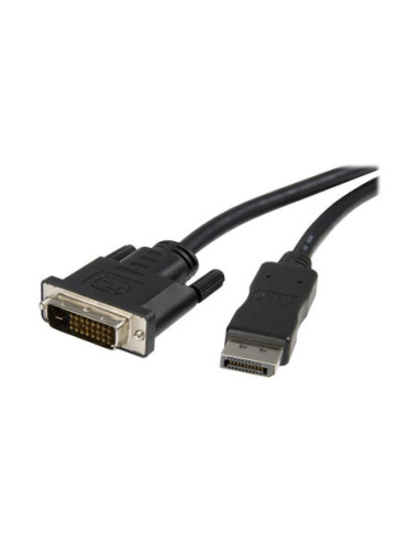 Cable displayport a dvi 3m macho - macho