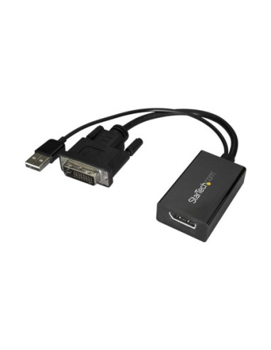 Adaptador dvi a displayport usb 2.0