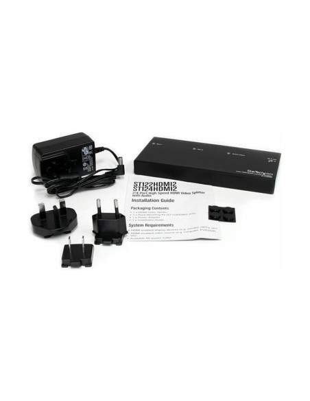 Multiplicador hdmi startech 2 puertos +