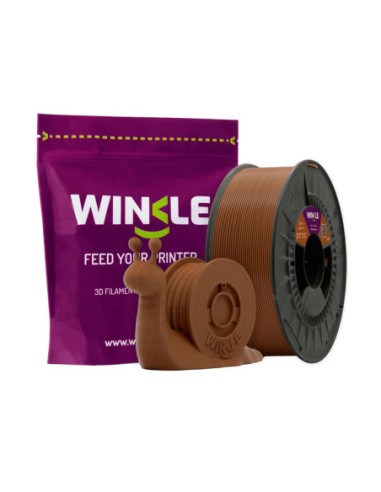 Filamento marron acacia winkle pla - hd 1.75mm