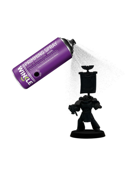 Spray imprimacion winkle negro 400ml impresora