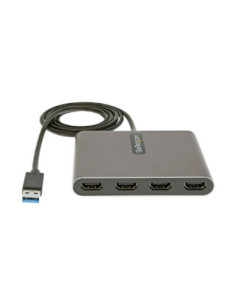 Adaptador usb 3.0 a 4x hdmi