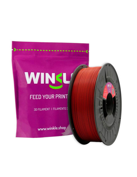 Filamento marron caoba winkle pla - hd 1.75mm