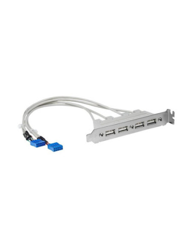 Cabezal bracket startech 4x usb 2.0
