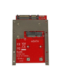 Adaptador msata a sata startech 2.5 pulgadas