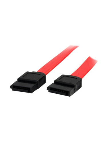 Cable sata startech 0.9m hembra - hembra rojo