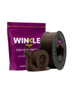 Filamento marron ebano winkle pla - hd 1.75mm