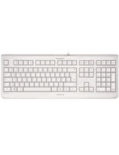 Teclado cherry kc 1068 usb blanco