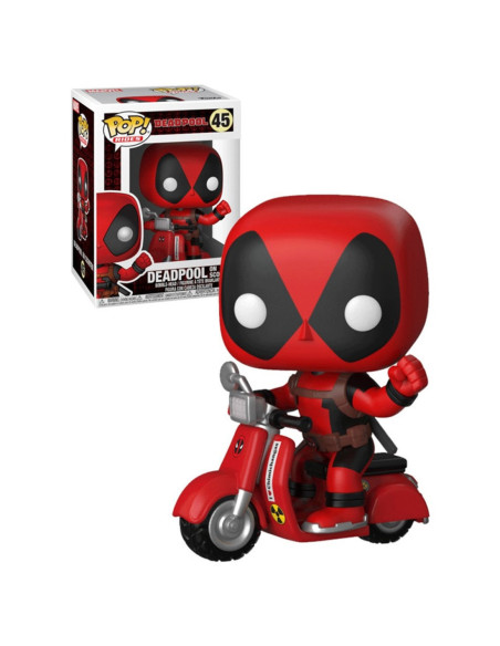 Funko pop rides marvel deadpool con