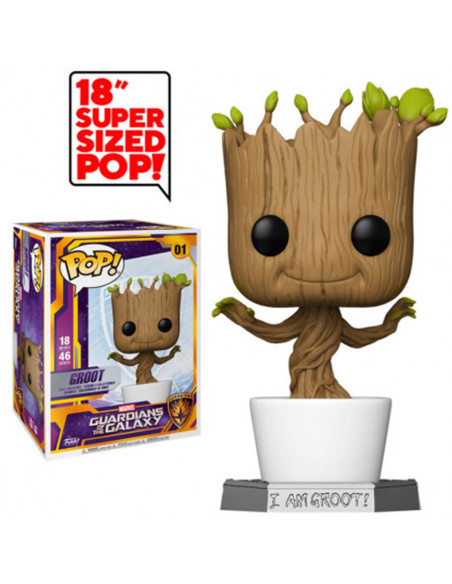 Funko pop gigante marvel guardianes la