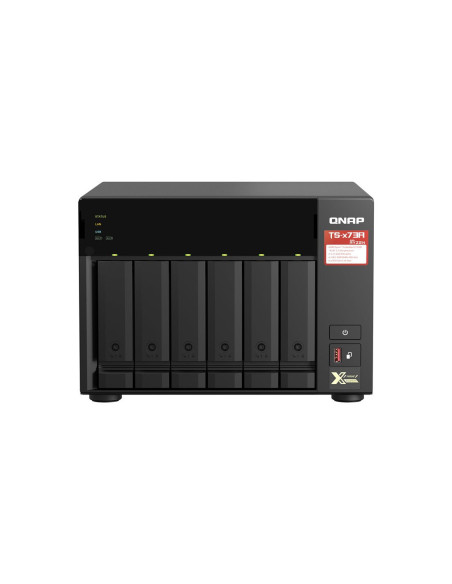 Servidor nas qnap ts - 673a - 8g 8gb 2.5g