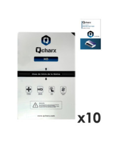 Laminas proteccion frontales tablet qcharx hidrogel