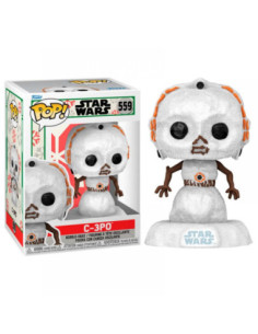 Funko pop star wars holiday c - 3po