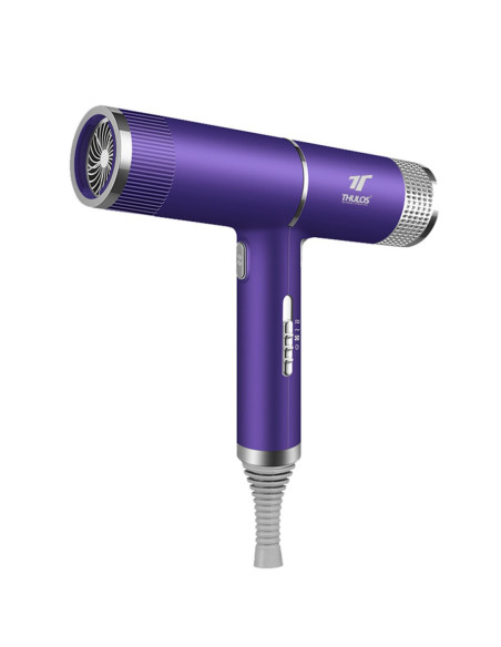 Secador pelo thulos th - hd807 morado 1500w