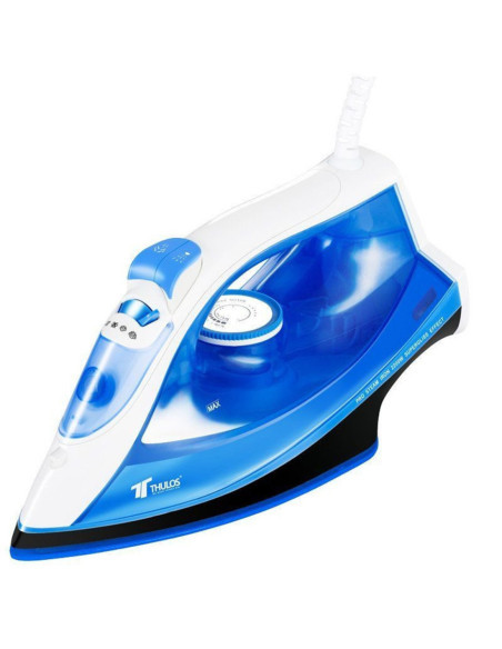 Plancha vapor thulos th - pv2215 azul 2200w