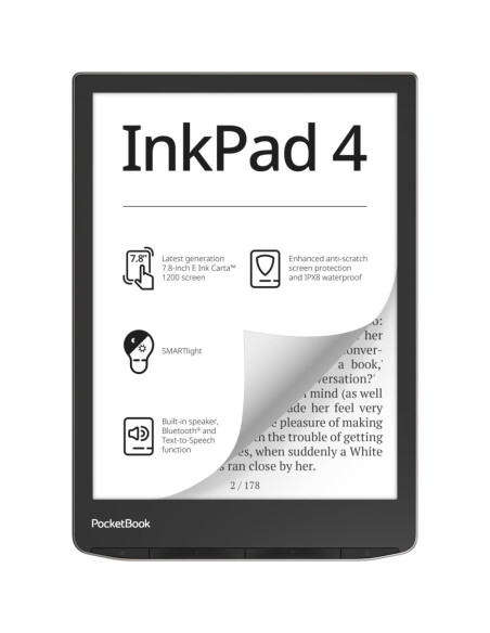 Ebook pocketbook inkpad 4 7.8 pulgadas 32gb