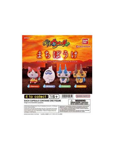 Set gashapon lote 30 articulos yokai