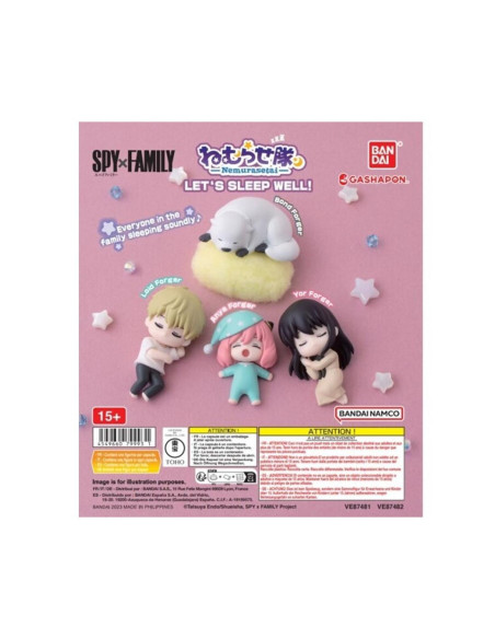 Set gashapon spy x family lets