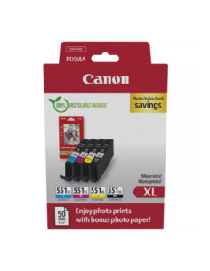 Multipack canon cli - 551xl b c m